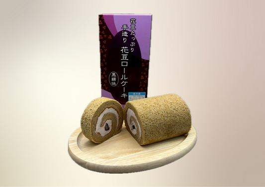 特選花豆ロールケーキ