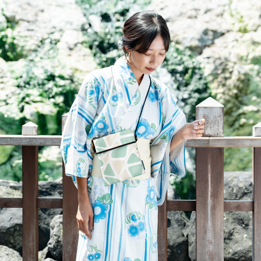 スパッシュ 石畳柄(湯畑グリーン)