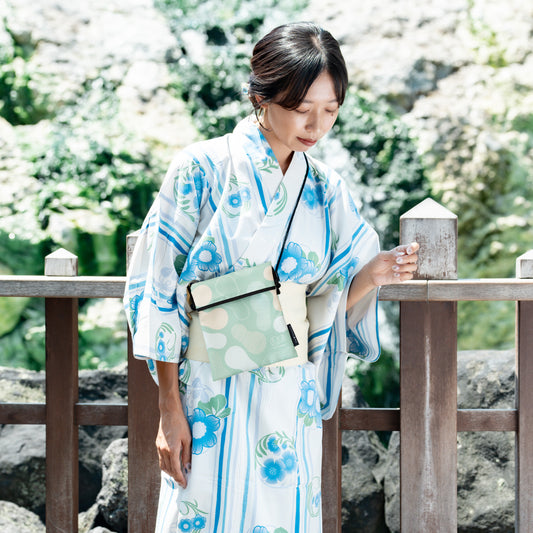 スパッシュ湯畑柄(湯畑グリーン)