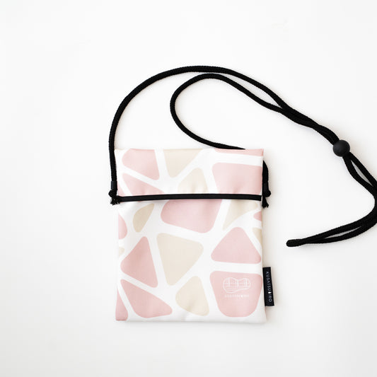 スパッシュ石畳柄(シャクナゲピンク)