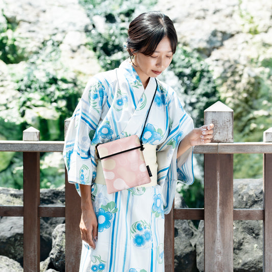 スパッシュ 湯畑柄(シャクナゲピンク)