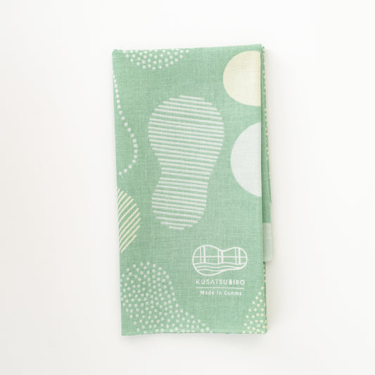 手ぬぐい 湯畑柄(湯畑グリーン)