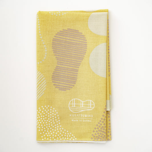手ぬぐい 湯畑柄(裏草津イエロー)