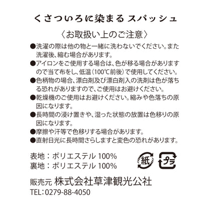 スパッシュ　無地（湯畑グリーン）